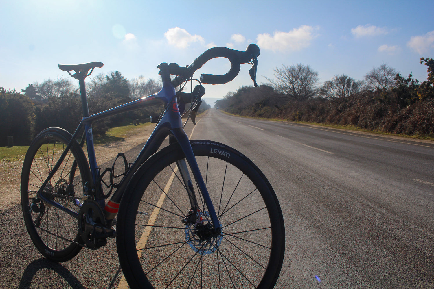 Levati R38 fitted to Cannondale Synapse, Ferry Road
              height=