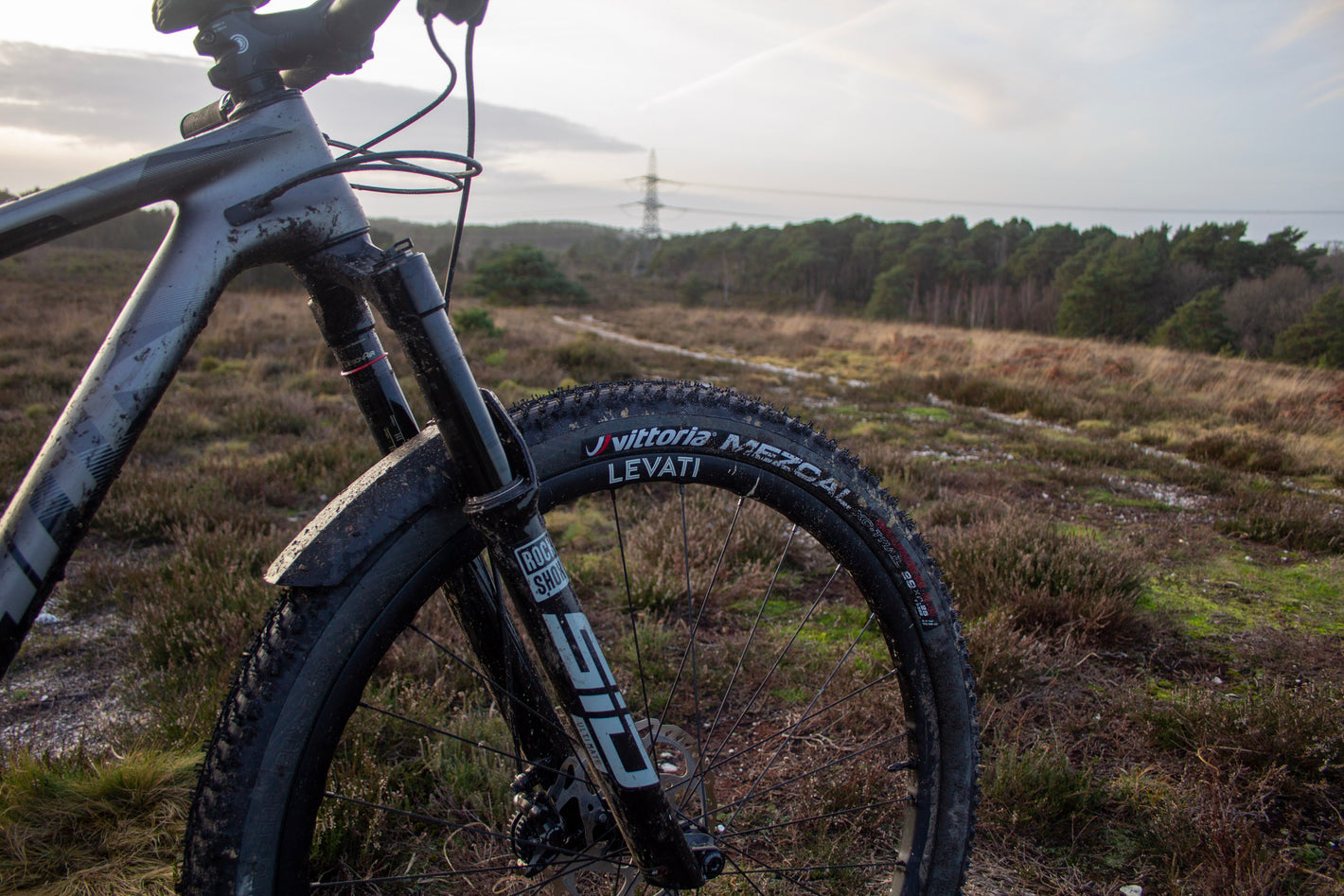 Levati XC32 fitted to Giant XTC Advanced 2, Wareham Forest